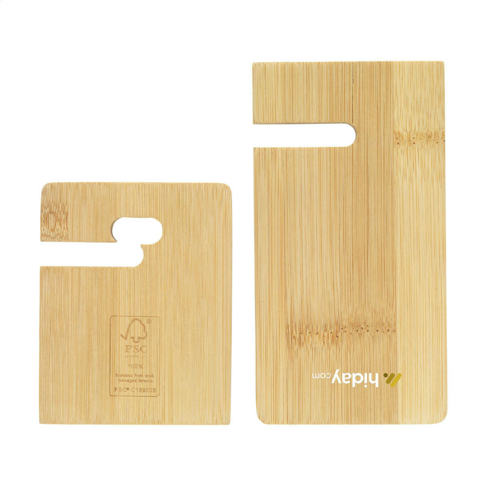 Miyo Bamboo Phone Stand Handyhalterung Werbeartikel