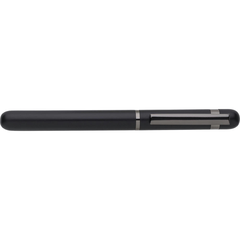 Product image Aluminium-Rollerball-Stift Bridger Werbeartikel