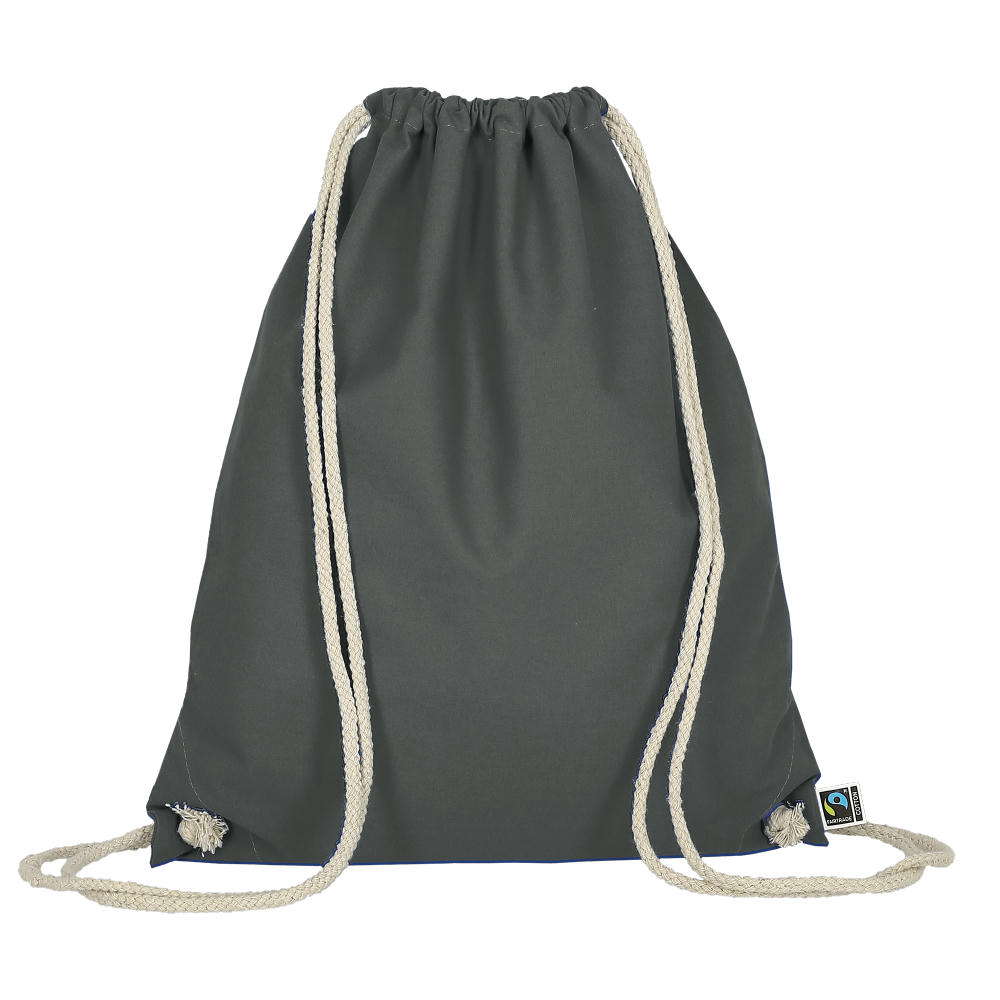 T15021-TEXXILLA Turnbeutel aus Fairtrade-zertifizierter Baumwolle, ca. 140 g/m², ca. 38 x 46 cm Werbeartikel