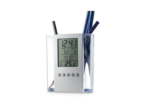 EDEM. Kugelschreiberhalter mit Acryl-LCD-Bildschirm Werbeartikel