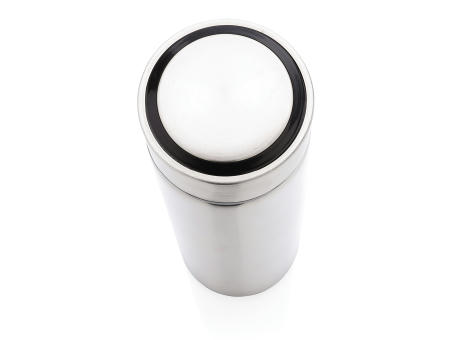 Vakuum Stainless Steel Flasche mit gebürstetem Metalldeckel Werbeartikel