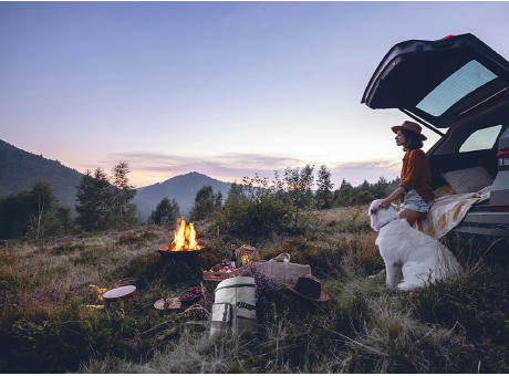 Isothermer Rucksack 'Nago', grau meliert Werbeartikel