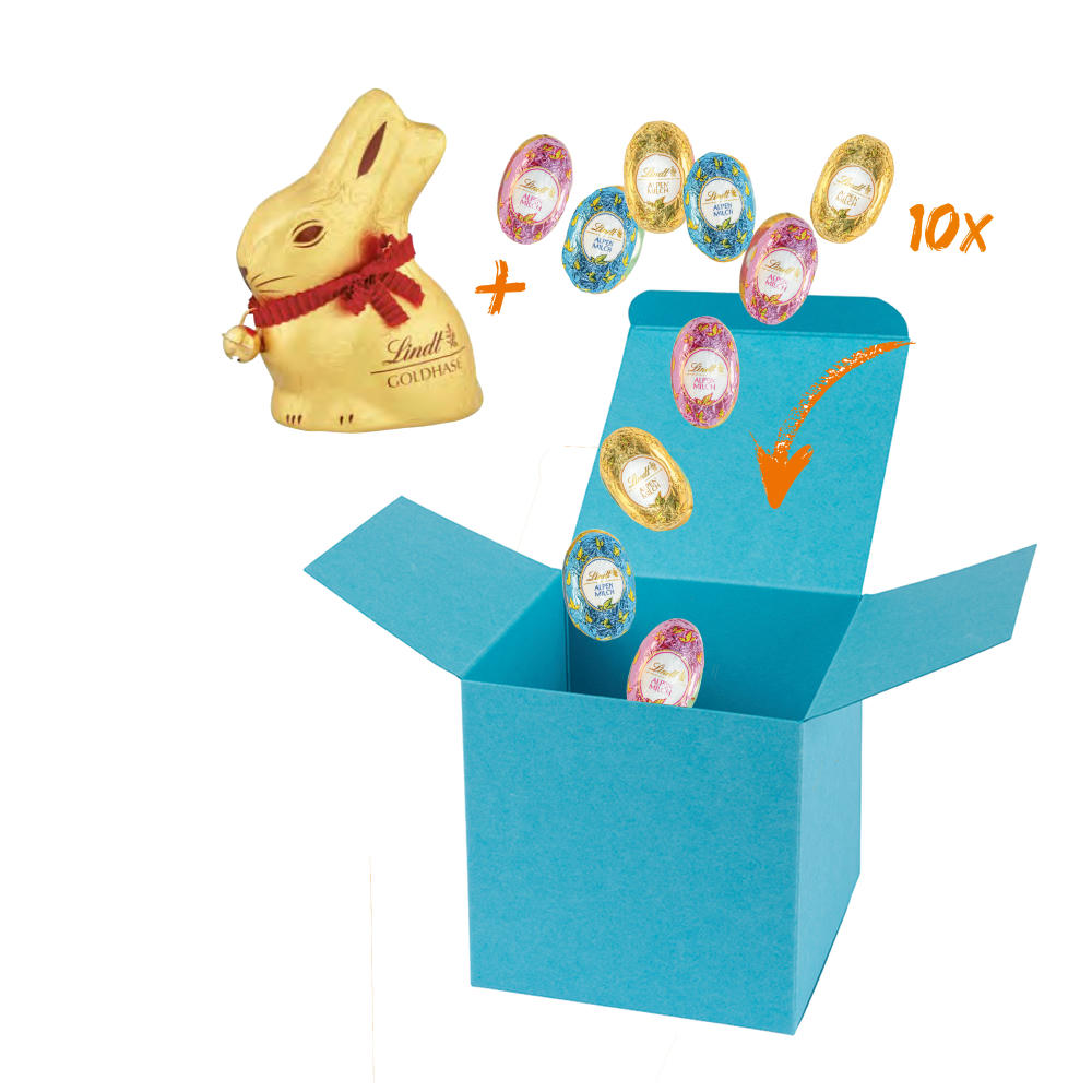 ColorBox Lindt Mix - Weiß Werbeartikel