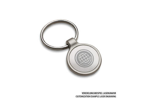 Schlüsselanhänger RE98-IRUN ROUND bedrucken