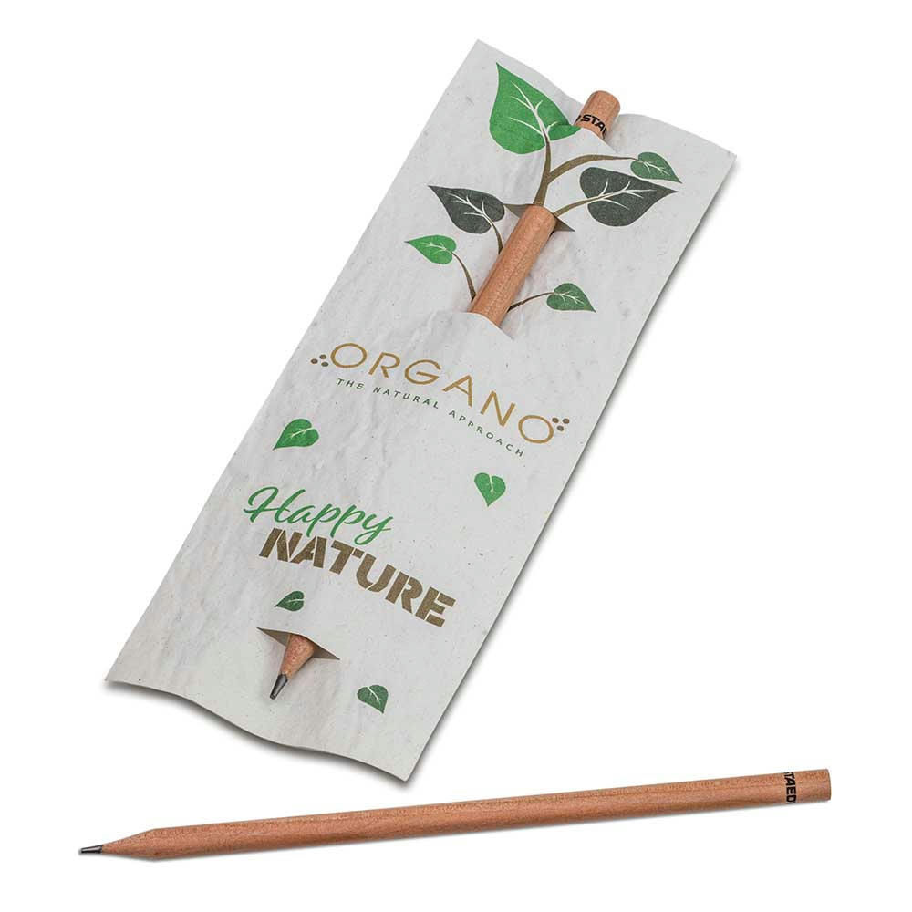Product image Bleistift im Samenpapieretui - Basilikum, Druck 4/0-c Werbeartikel