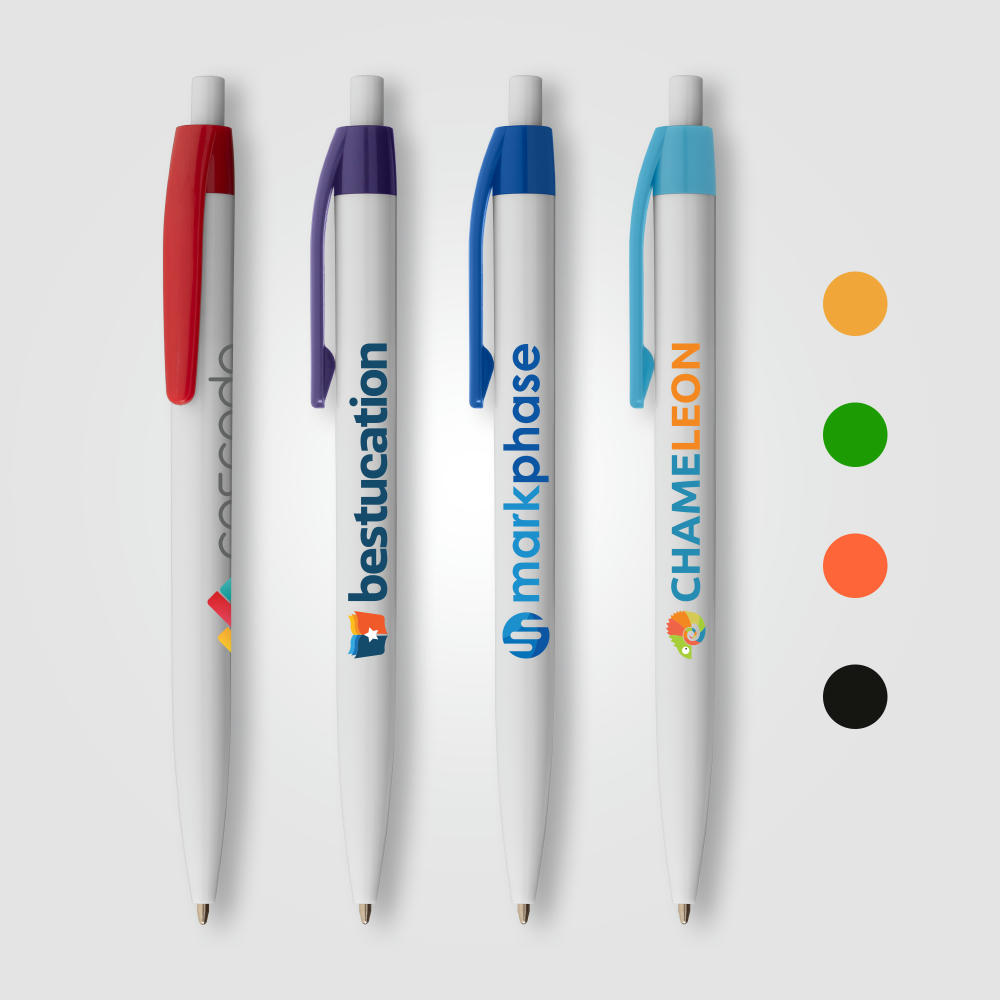 ColourFlow Kugelschreiber aus recyceltem Kunststoff Werbeartikel