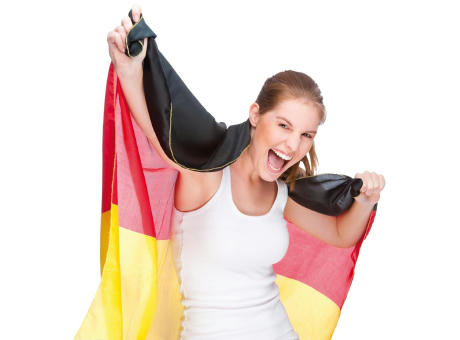 Flagge "Nations", 1,5 m bedrucken