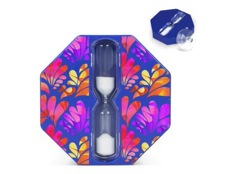 Dusch-Timer Sechseck - 5min Werbeartikel