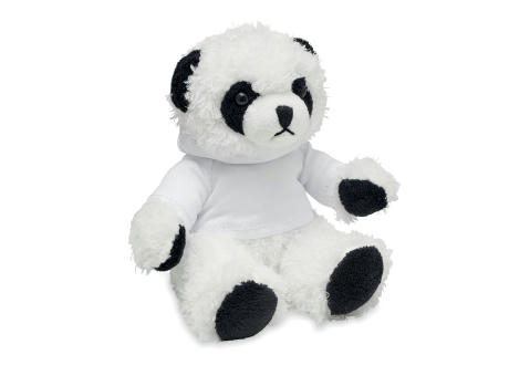 Product image Plüsch-Panda mit Hoody Werbeartikel