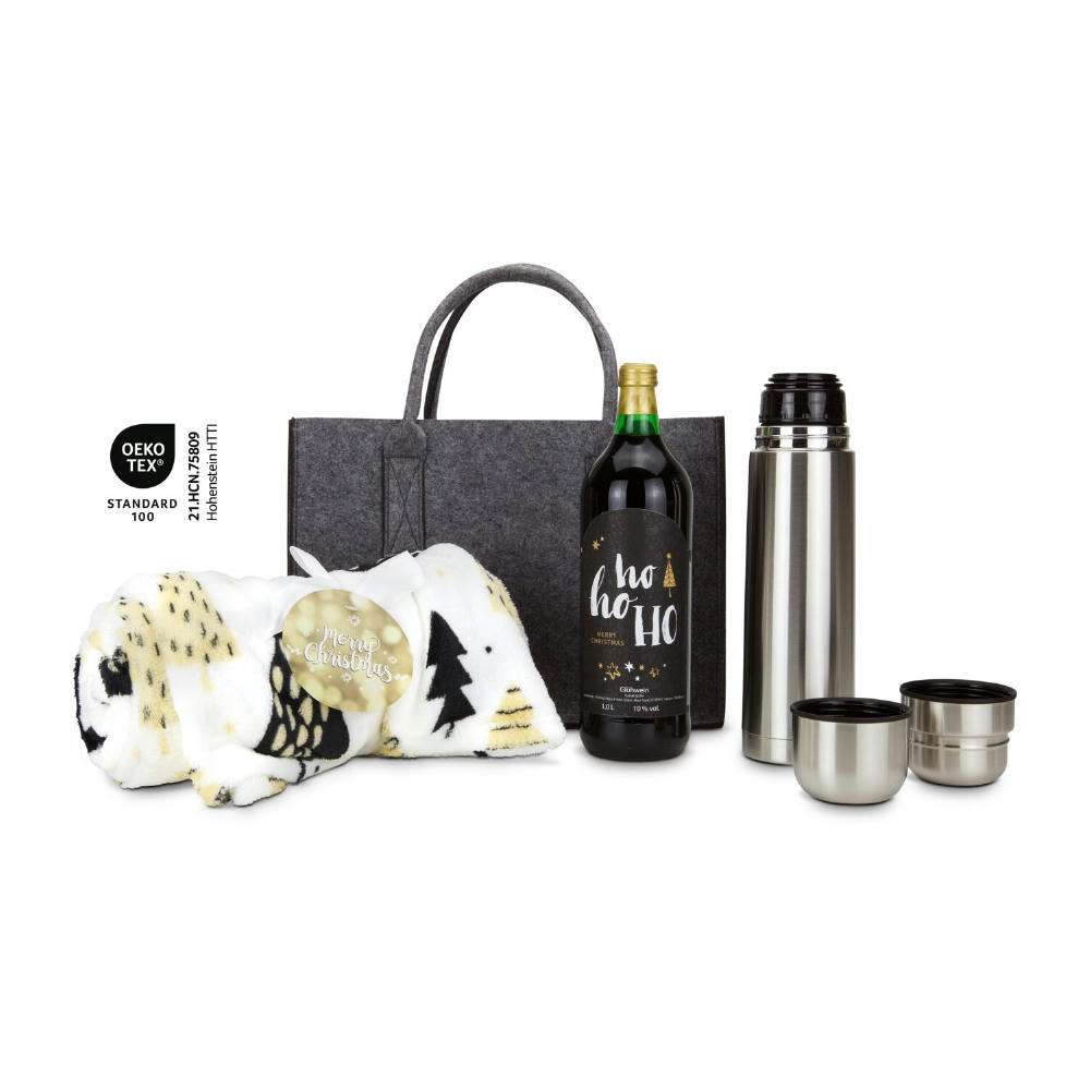 Product image Geschenkset / Präsenteset: Gemütliche Filztasche Werbeartikel