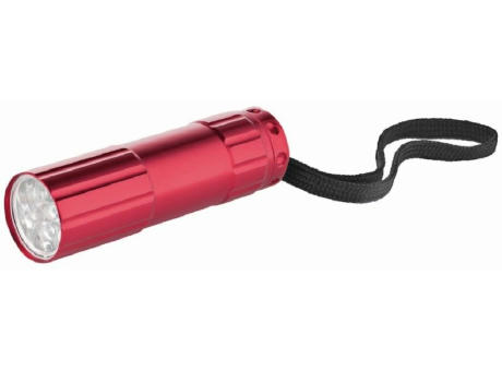 Metmaxx® LED-Taschenlampe "LED2Start" rot Werbeartikel