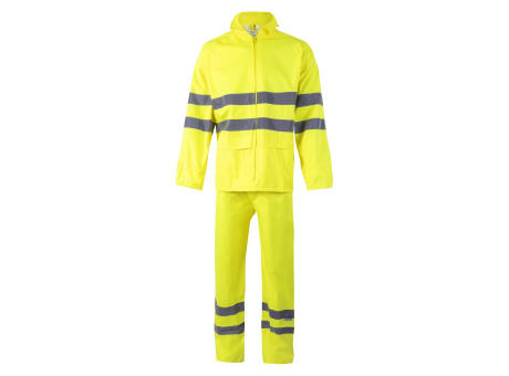 VL VENUS. Regenanzug (130g/m²), aus Polyester (100%) mit PU-Beschichtung Werbeartikel