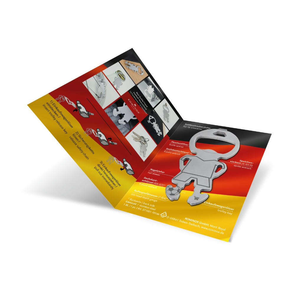 ROMINOX® Best Buddy Friend // Football Deutschland Werbeartikel