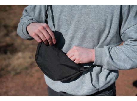 Crescent AWARE™ RPET Half-Moon Sling Tasche bedrucken