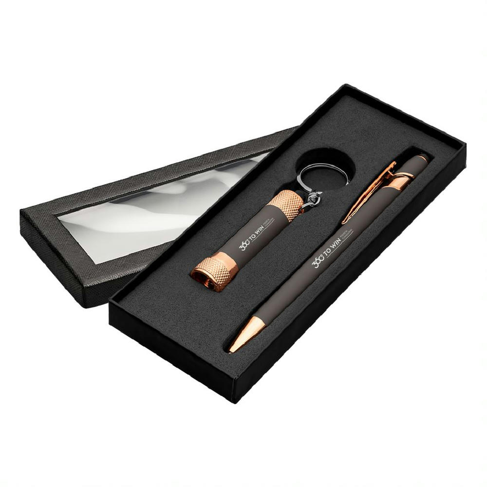 Prince Softy Roségold - Geschenkset Werbeartikel