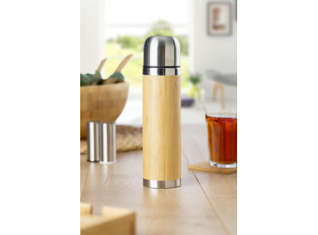 Thermosflasche aus Bambus (400 ml) Frederico Werbeartikel