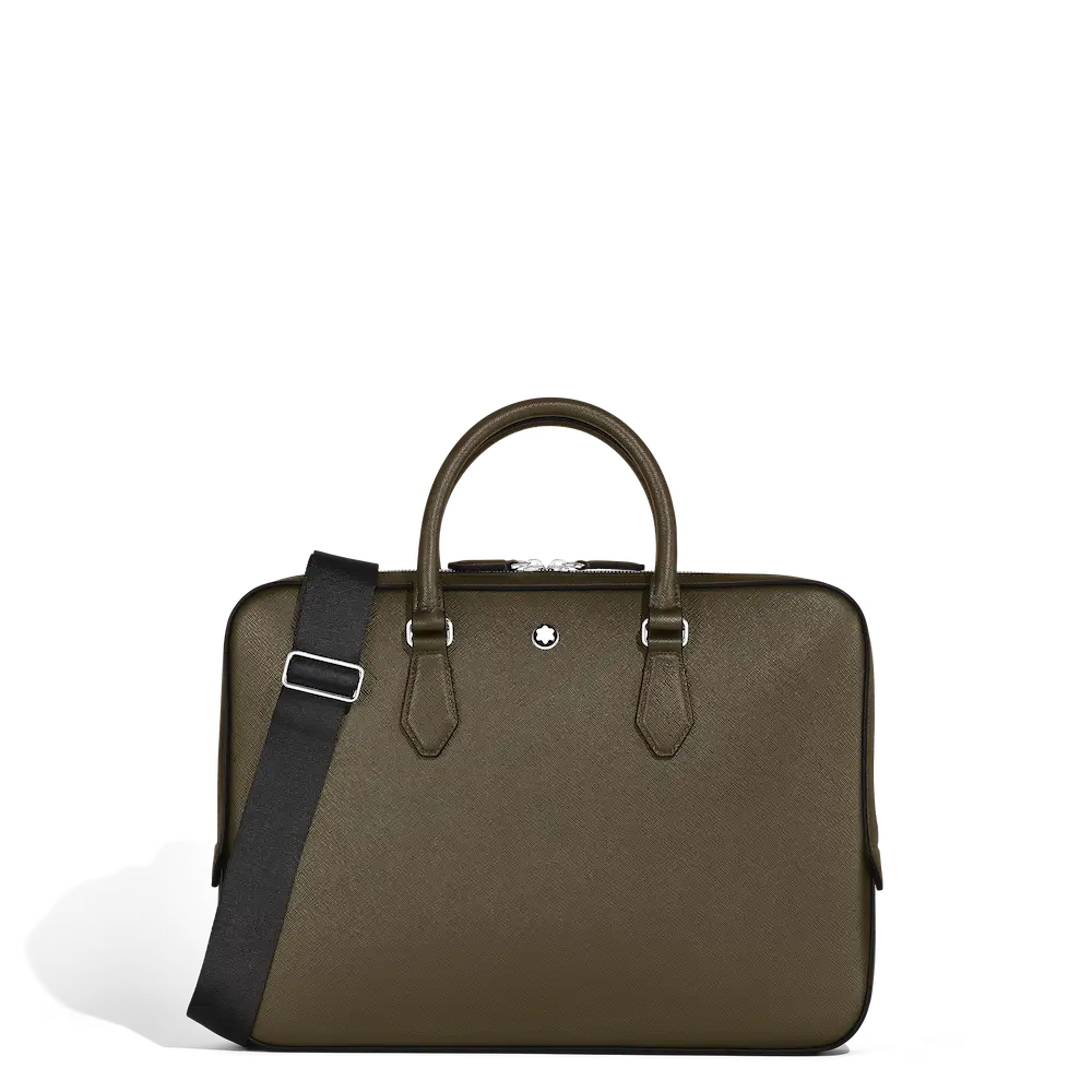 Montblanc Flache Schreibmappe aus Sartorial Leder