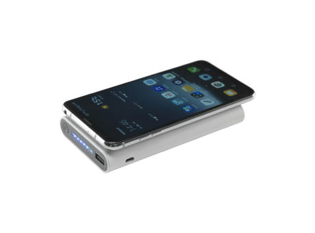 Wireless RCS r-ABS Powerbank 8000 kabelloses Ladegerät bedrucken