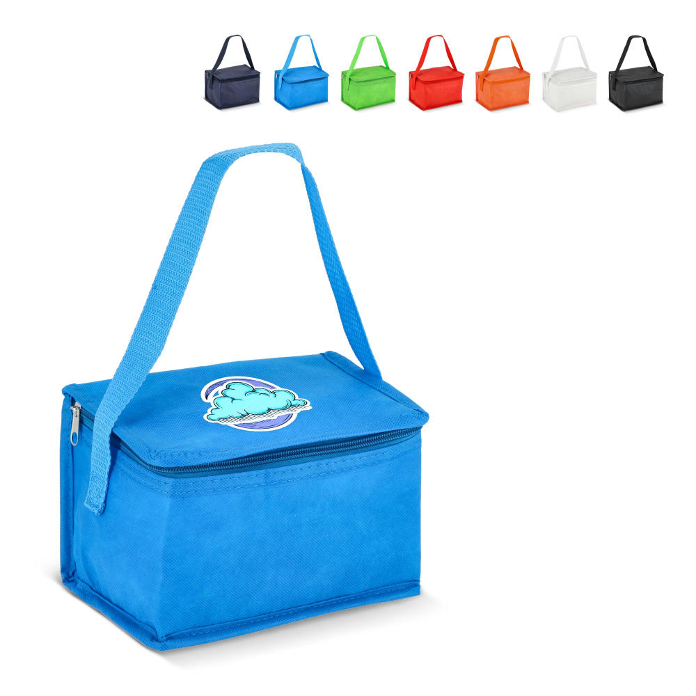 Product image R-PET 6 Dosen-Kühltasche Non Woven 20x 13 x 12,5cm 75g/m² Werbeartikel