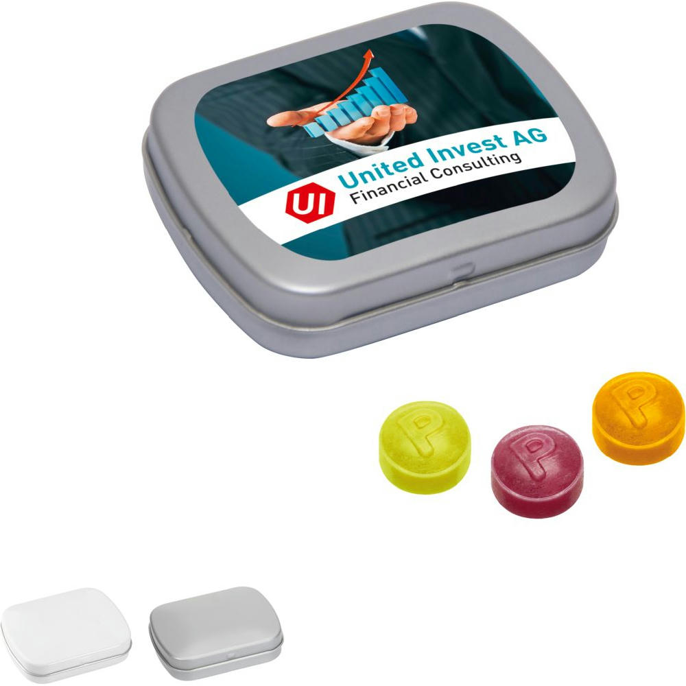 Product image MINI-Klappdose mit Pulmoll Pastillen, 20g Werbeartikel