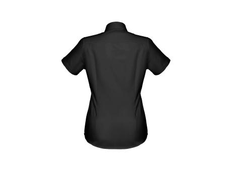 THC LONDON WOMEN. Oxford-Hemd mit kurzen Ärmeln für Frauen Werbeartikel