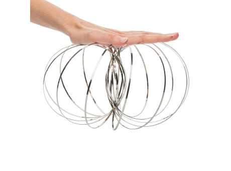 Kinetic Spring Toy REFLECTS-FLOWRING Werbeartikel