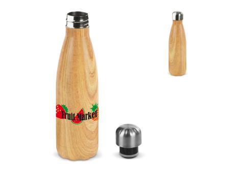 Flasche Swing Holz Edition 500ml Werbeartikel