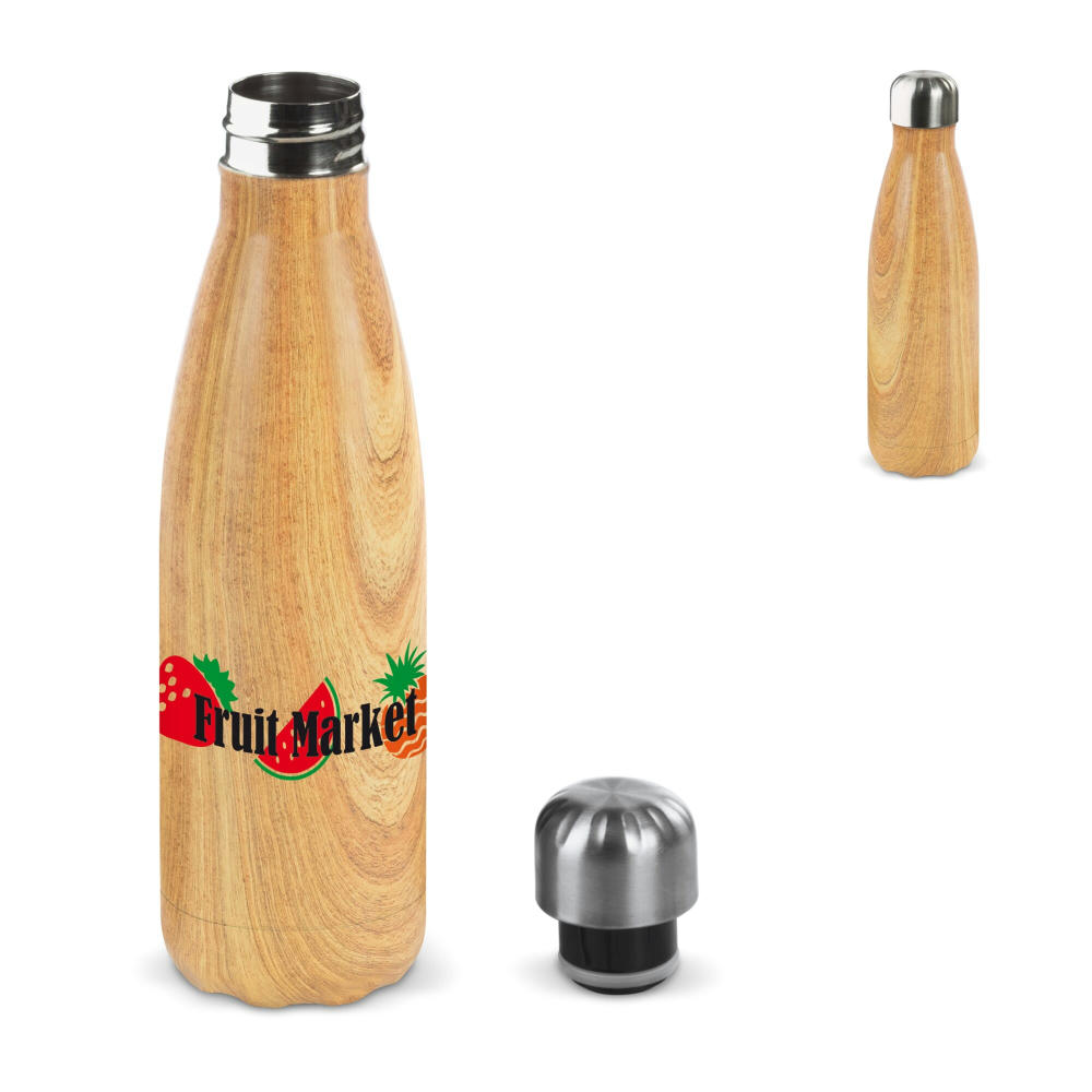 Product image Flasche Swing Holz Edition 500ml Werbeartikel