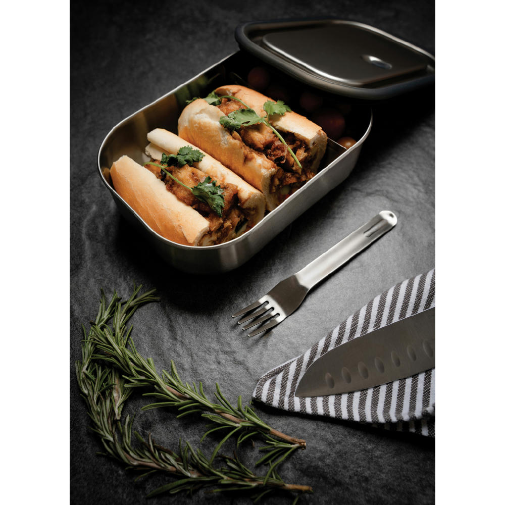 Black+Blum Stainless Steel Lunch Box groß Werbeartikel