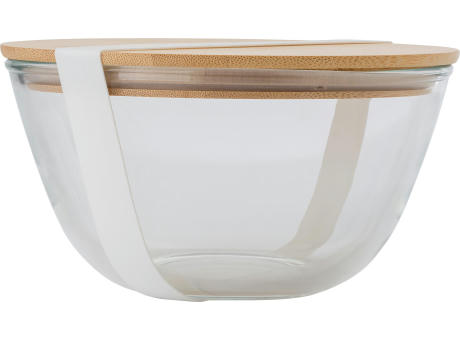 Salatschüssel aus Glas Isabeau Werbeartikel