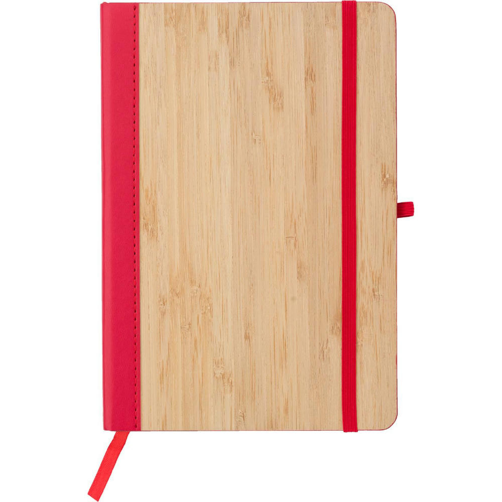 Product image Notizbuch Dorita aus PU und Bambus Werbeartikel
