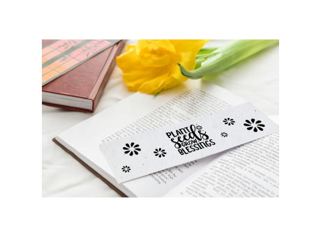 Seed Paper Bookmark Lesezeichen Werbeartikel