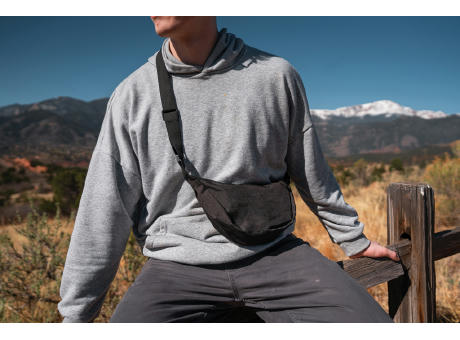 Crescent AWARE™ RPET Half-Moon Sling Tasche bedrucken