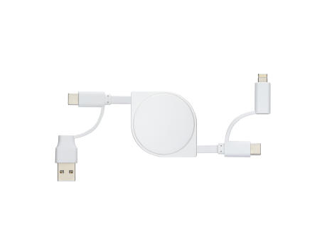 6-in-1 Ladekabel REEVES-SNAKE II bedrucken