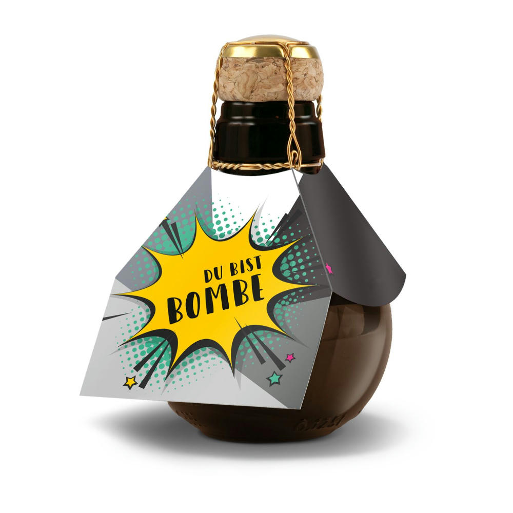 Product image Kleinste Sektflasche der Welt! Du bist Bombe - Ohne Geschenkkarton, 125 ml Werbeartikel