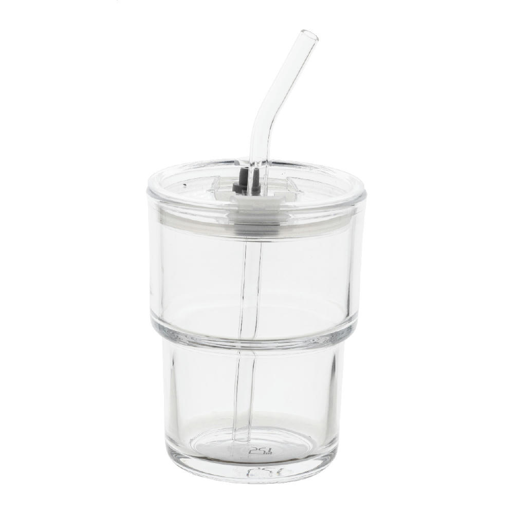 Reisebecher aus Glas Glassip Werbeartikel