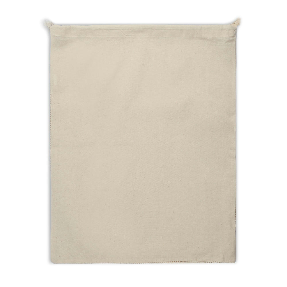 Wiederverwendbare Lebensmitteltasche OEKO-TEX® Baumwolle 40x45cm Werbeartikel