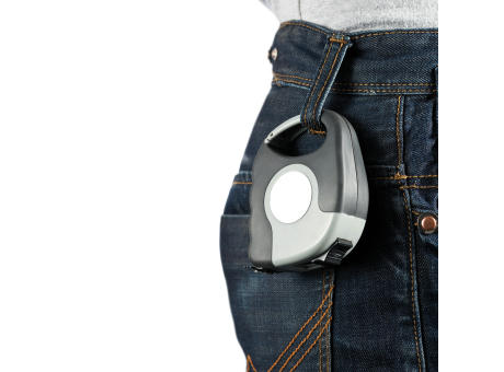 5m/19mm Maßband mit Karabinerhaken Werbeartikel