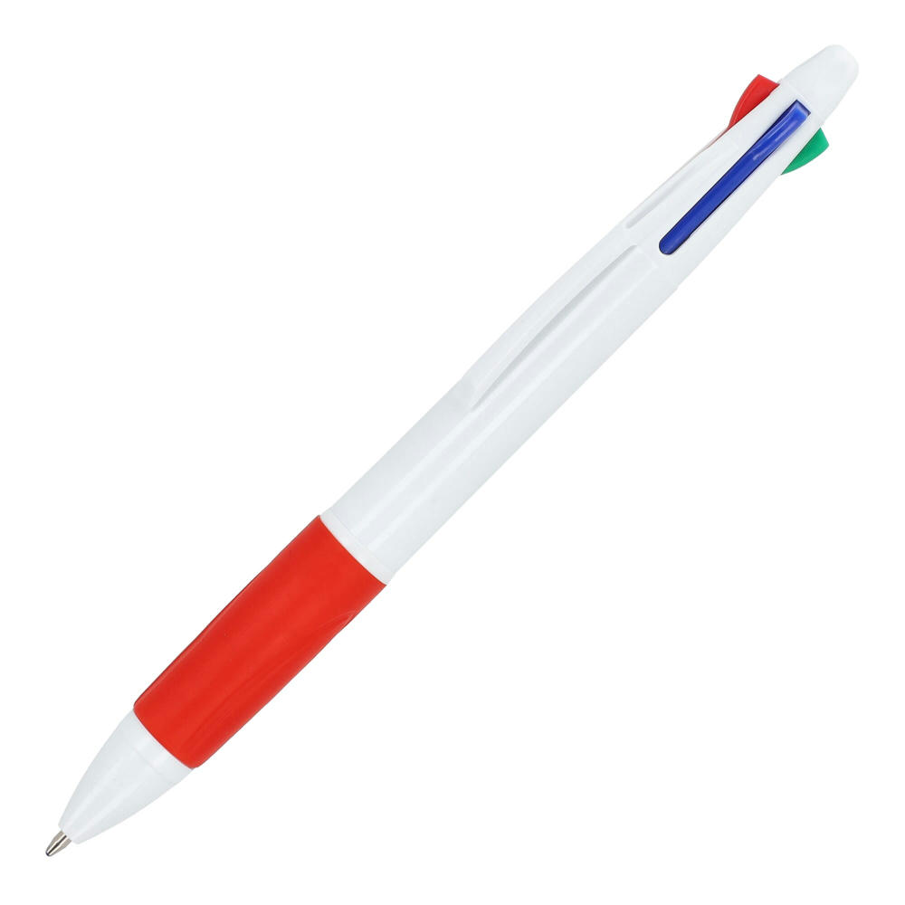 4-Farben-Stift mit Griffzone Werbeartikel