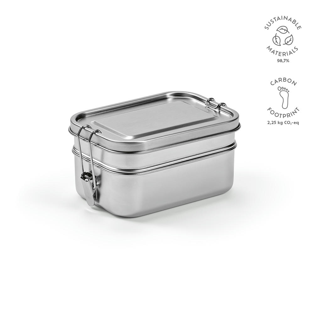 Product image Picasso Lunchbox recy. Edelstahl 1240 ml Werbeartikel