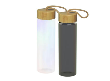 Product image Glasflasche "Bamboo", 0,65 l, colour bedrucken