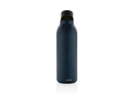 Avira Ara RCS Re-Steel Fliptop Wasserflasche 500ml Werbeartikel