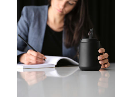 Euphrates Reisebecher recy. Edelstahl 430 ml  Werbeartikel