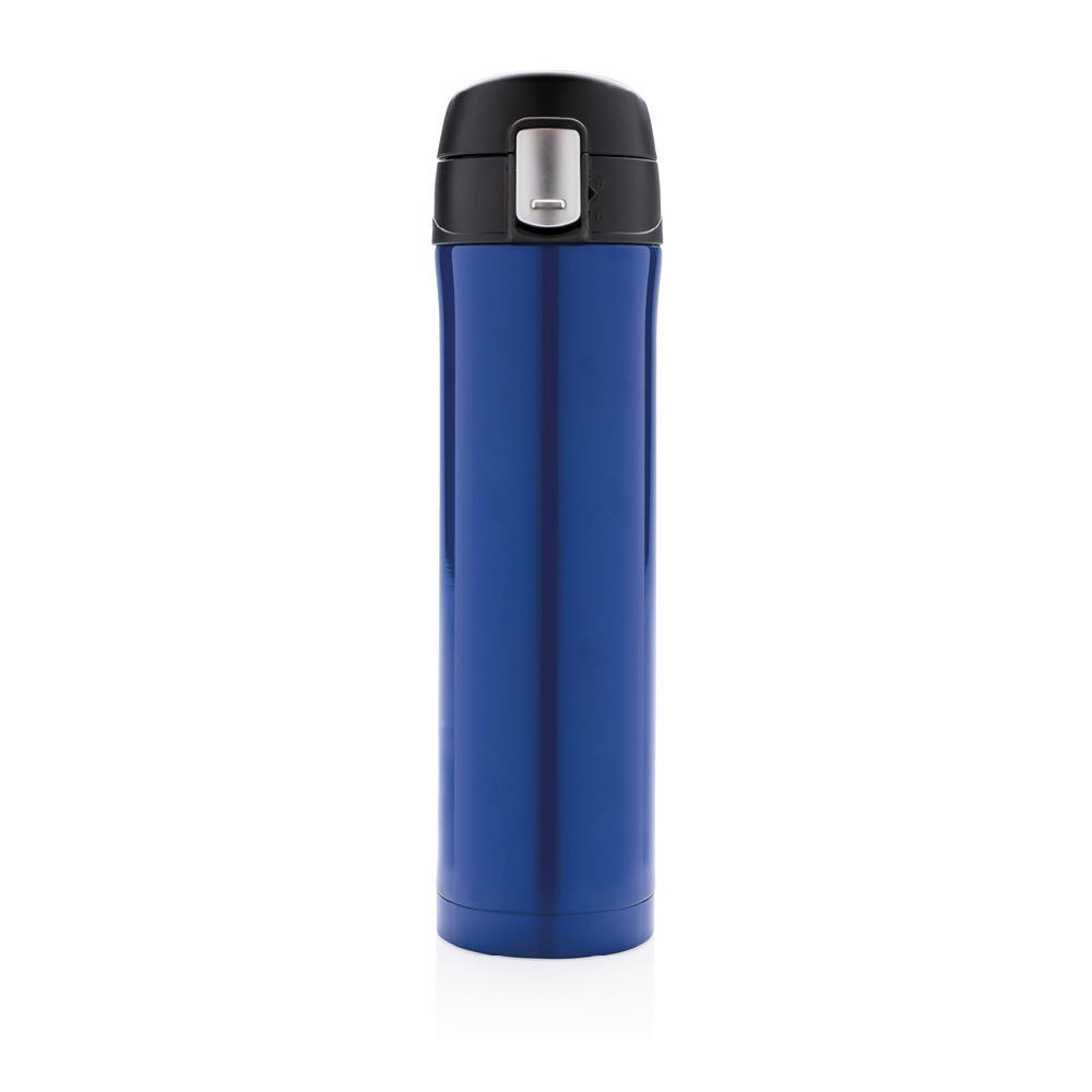 Easy Lock Vakuum-Flasche aus RCS recyceltem Stahl Werbeartikel