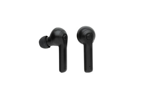 TrueWireless Ohrhörer in kabelloser Ladebox Werbeartikel
