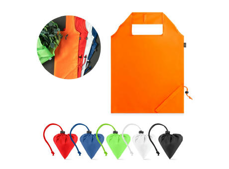 BEIRA. Faltbare Tragetasche aus 190T Polyester aus recyceltem (100% rPET) bedrucken