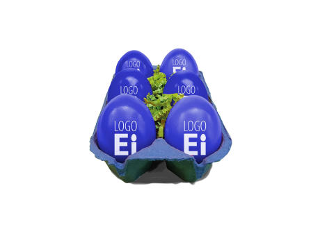 Product image LogoEi 6er-Box - Blau - Blau Werbeartikel