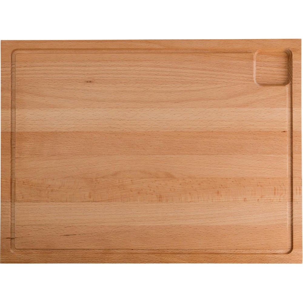 Product image CHOP II Großes FSC Buchenschneidebrett mit Saftrinne Made in Europe Werbeartikel