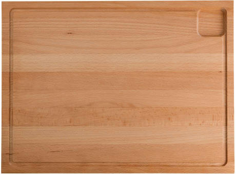 Product image CHOP II Großes FSC Buchenschneidebrett mit Saftrinne Made in Europe Werbeartikel