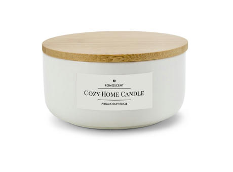 ROMOSCENT® Aromakerze Cozy Home Werbeartikel